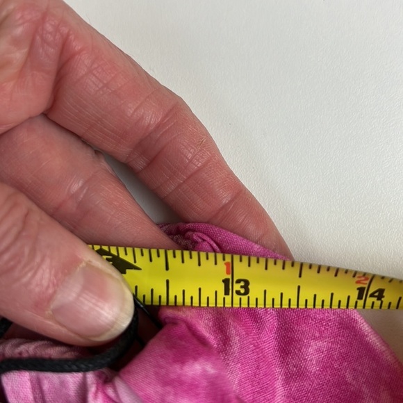 Nwt JAPNA Strapless Pink Tie Dye Casual Maxi Dress size Small - Picture 7 of 10